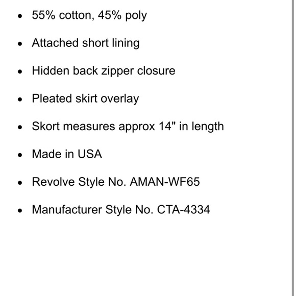 Amanda Uprichard Dixon Skort🎄 - Picture 2 of 2